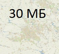 OSM-MAPY.cz Outdoor карта  Донецка,Украина, ДНР  в хорошем качестве